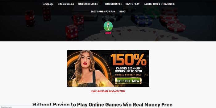 Casino play for free win real money